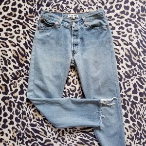 RE/DONE X Levi's Relaxed Crop Jean